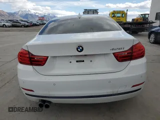 2014 BMW 4 Series 428i with VIN WBA3N7C58EK220123, listed as a Copart auction lot 53662895 with 140,330 mi miles and Salvage Title. Bid and sale history available at carsss.com. Image 6.