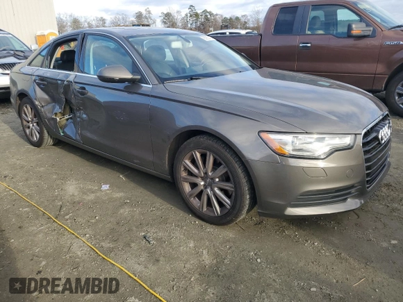 2015 Audi A6 2.0T Premium with VIN WAUFFAFC3FN013656, listed as a Copart auction lot 85963424 with 102,568 mi miles and Salvage Title. Bid and sale history available at carsss.com. Image 4.
