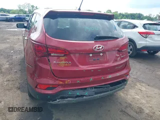 2018 Hyundai Santa Fe 2.4L with VIN 5XYZT3LB3JG541780, listed as a IAAI auction lot 42384065 with 96,754 mi miles and . Bid and sale history available at DreamBid. Image 6.