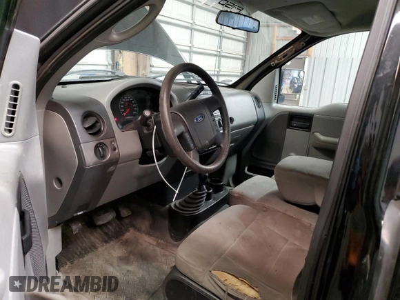 2008 Ford F-150 XL with VIN 1FTRF14W58KD80852, listed as a Copart auction lot 49785705 with 107,136 mi miles and Salvage Title. Bid and sale history available at carsss.com. Image 8.