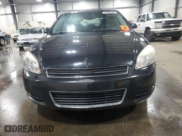 2008 Chevrolet Impala LS with VIN 2G1WB58K589229968, listed as a Copart auction lot 53893435 with 183,354 mi miles and Non Repairable. Bid and sale history available at DreamBid. Image 5.