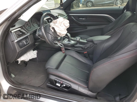 2017 BMW 4 Series 430i with VIN WBA4R7C39HK896107, listed as a Copart auction lot 79202964 with 136,656 mi miles and Salvage Title. Bid and sale history available at DreamBid. Image 7.