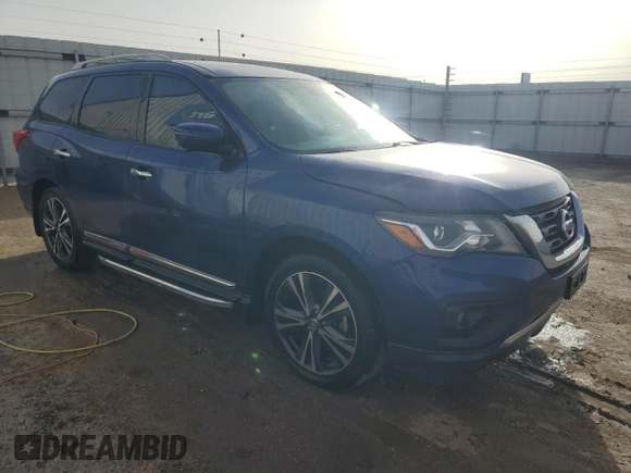 2018 Nissan Pathfinder S with VIN 5N1DR2MN8JC638436, listed as a Copart auction lot 47894555 with 120,722 mi miles and Clean Title. Bid and sale history available at carsss.com. Image 4.