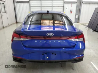 2021 Hyundai Elantra SEL with VIN KMHLS4AG7MU118809, listed as a Copart auction lot 51433245 with 50,696 mi miles and Clean Title. Bid and sale history available at carsss.com. Image 6.