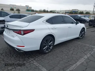 2021 Lexus ES 350 F Sport with VIN 58AGZ1B1XMU098201, listed as a IAAI auction lot 41366417 with 66,631 mi miles and . Bid and sale history available at DreamBid. Image 4.