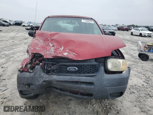 2003 Ford Escape XLS Popular with VIN 1FMYU92153KC96798, listed as a Copart auction lot 71388454 with 161,329 mi miles and Salvage Title. Bid and sale history available at carsss.com. Image 5.