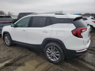 2022 GMC Terrain SLT with VIN 3GKALPEV9NL179890, listed as a Copart auction lot 41401015 with 58,991 mi miles and Salvage Title. Bid and sale history available at carsss.com. Image 2.