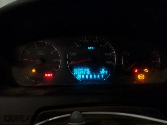 2007 Chevrolet Impala LT with VIN 2G1WC58R379154549, listed as a Copart auction lot 48156765 with 278,373 mi miles and Salvage Title. Bid and sale history available at DreamBid. Image 9.