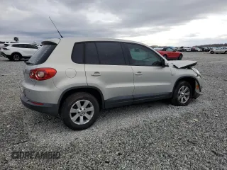 2010 Volkswagen Tiguan S with VIN WVGAV7AX6AW520952, listed as a Copart auction lot 47856855 with 119,822 mi miles and Salvage title. Bid and sale history available at DreamBid. Image 3.