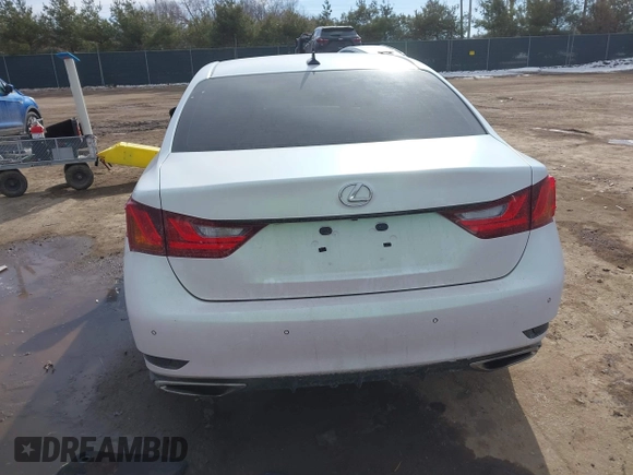 2014 Lexus GS with VIN JTHCE1BL0E5020396, listed as a IAAI auction lot 41436100 with 125,073 mi miles. Bid and sale history available at carsss.com. Image 16.