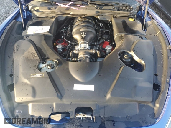 2019 Maserati GranTurismo Sport с VIN ZAM45VMA6K0312258, выставлен на аукционе Copart как лот 74933654 с пробегом Не указан миль и На запчасти • Non repairable. История ставок и продаж доступна на DreamBid. Изображение 11.