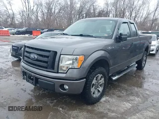 2012 Ford F-150 XL with VIN 1FTFX1EF1CFB95293, listed as a IAAI auction lot 41591392 with 132,324 mi miles. Bid and sale history available at carsss.com. Image 2.