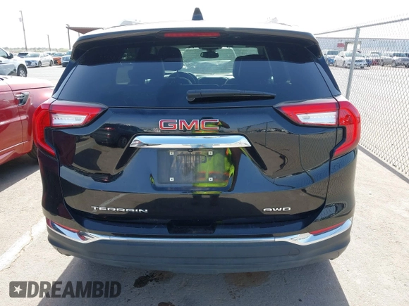 2024 GMC Terrain SLT с VIN 3GKALVEG1RL250396, выставлен на аукционе IAAI как лот 42263423 с пробегом 43 186 миль миль и . История ставок и продаж доступна на DreamBid. Изображение 16.