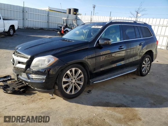 2015 Mercedes-Benz GL-Class GL 450 with VIN 4JGDF6EE6FA565150, listed as a Copart auction lot 40194783 with 106,421 mi miles. Bid and sale history available at carsss.com. Image 1.
