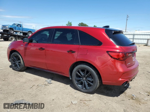 2020 Acura MDX w/Advance/Entertainment Pkg with VIN 5J8YD4H93LY000115, listed as a Copart auction lot 57783084 with 38,286 mi miles and Salvage Title. Bid and sale history available at carsss.com. Image 2.