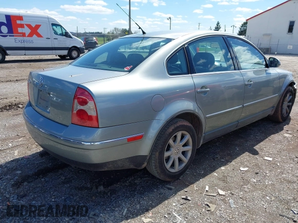2004 Volkswagen Passat GLS z VIN WVWPD63B04E229578, wystawiony jako IAAI lot #41994869 z przebiegiem 136 746 mil mil oraz . Historia ofert i sprzedaży dostępna na DreamBid. Obrazek 4.