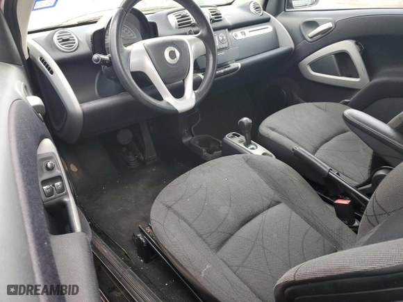 2014 Smart fortwo Pure with VIN WMEEJ3BA2EK733447, listed as a Copart auction lot 53882735 with 0 mi miles and Clean Title. Bid and sale history available at carsss.com. Image 8.