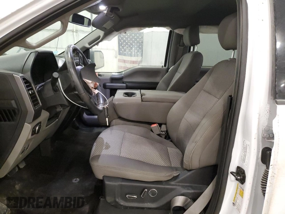 2018 Ford F-150 XL with VIN 1FTEW1EPXJFA44652, listed as a Copart auction lot 58329735 with 98,054 mi miles and Salvage title. Bid and sale history available at DreamBid. Image 7.