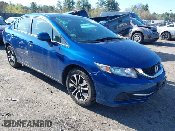 2013 Honda Civic EX with VIN 19XFB2F89DE268751, listed as a IAAI auction lot 42109107 with 121,102 mi miles and . Bid and sale history available at DreamBid. Image 1.