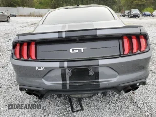 2021 Ford Mustang GT with VIN 1FA6P8CF5M5123683, listed as a Copart auction lot 50895515 with 83,245 mi miles and Salvage title. Bid and sale history available at DreamBid. Image 6.