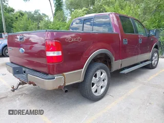 2006 Ford F-150 XLT with VIN 1FTPW14V56KC32356, listed as a IAAI auction lot 42601584 with 214,435 mi miles and . Bid and sale history available at DreamBid. Image 4.