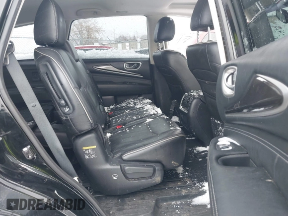 2016 Infiniti QX60 with VIN 5N1AL0MM9GC530142, listed as a IAAI auction lot 40989376 with 116,782 mi miles and . Bid and sale history available at DreamBid. Image 8.