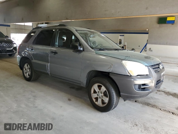 2010 Kia Sportage LX with VIN KNDKG3A44A7723298, listed as a Copart auction lot 51113215 with Not Provided miles and Salvage Title. Bid and sale history available at carsss.com. Image 4.