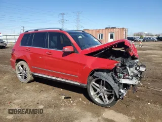 2013 Mercedes-Benz GLK 350 with VIN WDCGG5HB4DG109825, listed as a Copart auction lot 47560775 with 105,688 mi miles and Salvage Title. Bid and sale history available at DreamBid. Image 4.