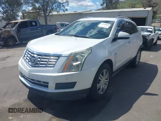 2015 Cadillac SRX Luxury Collection with VIN 3GYFNBE38FS584296, listed as a IAAI auction lot 41950092 with 56,691 mi miles and . Bid and sale history available at carsss.com. Image 18.