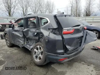 2017 Honda CR-V EX-L with VIN 2HKRW2H88HH668672, listed as a Copart auction lot 46525765 with Not Provided miles and Salvage Title. Bid and sale history available at DreamBid. Image 2.