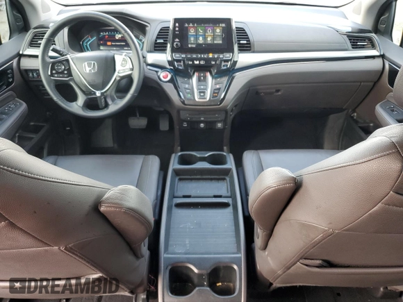 2023 Honda Odyssey Touring с VIN 5FNRL6H86PB032605, выставлен на аукционе Copart как лот 50919785 с пробегом 39 061 миль миль и Списание • Salvage title. История ставок и продаж доступна на DreamBid. Изображение 8.