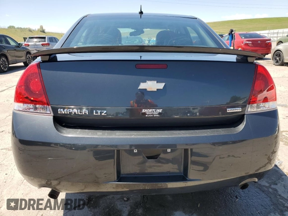 2014 Chevrolet Impala LTZ with VIN 2G1WC5E32E1182483, listed as a Copart auction lot 60308935 with 116,714 mi miles and Salvage title. Bid and sale history available at DreamBid. Image 6.
