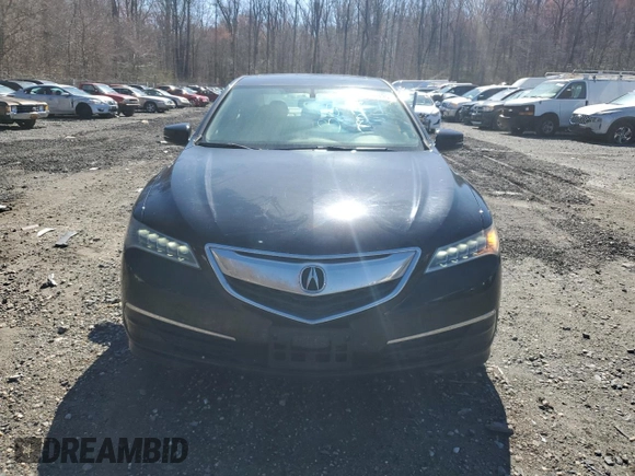 2015 Acura TLX with VIN 19UUB1F34FA011042, listed as a Copart auction lot 49988395 with 180,017 mi miles and Salvage Title. Bid and sale history available at carsss.com. Image 5.