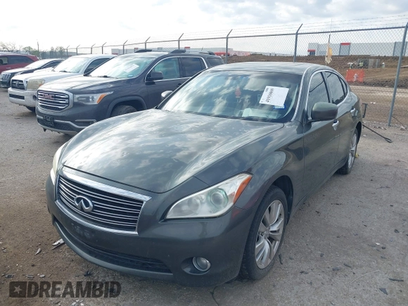 2012 Infiniti M37 with VIN JN1BY1AR2CM391253, listed as a IAAI auction lot 41916069 with 248,141 mi miles. Bid and sale history available at carsss.com. Image 19.
