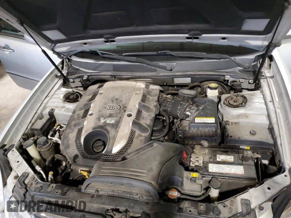 2007 Kia Amanti with VIN KNALD125075139216, listed as a Copart auction lot 48536375 with 144,264 mi miles and Salvage Title. Bid and sale history available at carsss.com. Image 11.