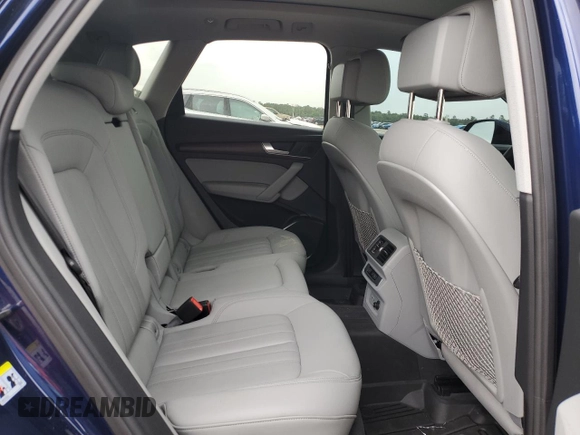 2021 Audi Q5 Premium with VIN WA1AAAFY7M2075416, listed as a Copart auction lot 50895435 with 36,877 mi miles and Salvage Title. Bid and sale history available at carsss.com. Image 11.