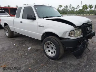 2010 Ford Ranger XL with VIN 1FTKR1ED2APA45191, listed as a IAAI auction lot 41651268 with 216691 miles. Bid and sale history available at carsss.com. Image 1.