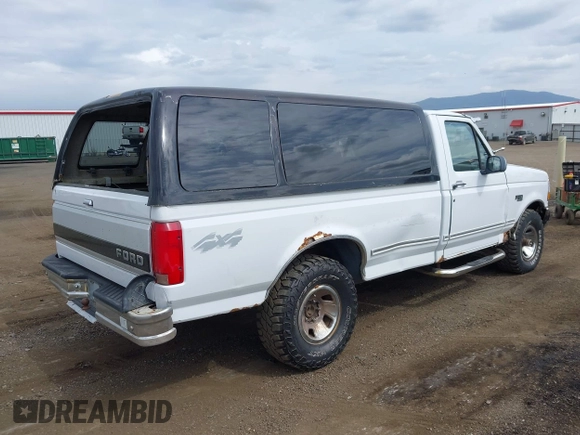 1996 Ford F-150 with VIN 1FTEF14N9TLB05414, listed as a IAAI auction lot 42522051 with 158,519 mi miles and . Bid and sale history available at DreamBid. Image 4.