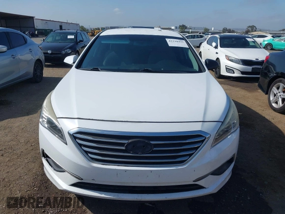 2016 Hyundai Sonata SE with VIN 5NPE24AF7GH304546, listed as a IAAI auction lot 42218425 with 153,619 mi miles and . Bid and sale history available at carsss.com. Image 12.