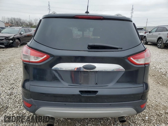 2015 Ford Escape Titanium with VIN 1FMCU0J91FUA46464, listed as a Copart auction lot 52618545 with 173,406 mi miles and Salvage Title. Bid and sale history available at carsss.com. Image 6.