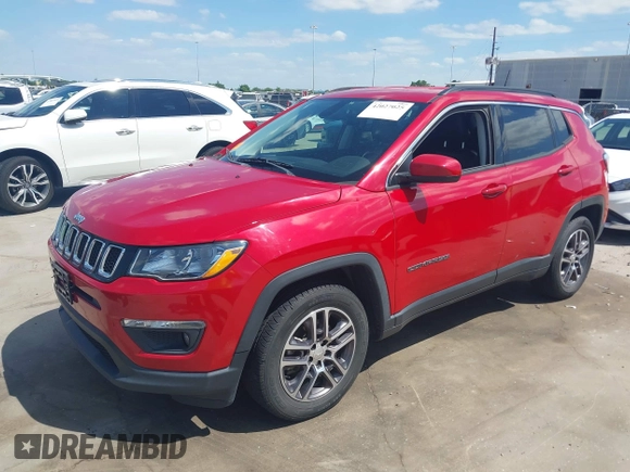 2017 Jeep Compass Latitude with VIN 3C4NJCBB2HT668657, listed as a IAAI auction lot 42027025 with 91,888 mi miles and . Bid and sale history available at DreamBid. Image 18.