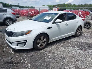2014 Kia Optima LX with VIN 5XXGM4A74EG317632, listed as a IAAI auction lot 42172027 with 122,879 mi miles and . Bid and sale history available at DreamBid. Image 2.