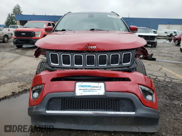 2018 Jeep Compass Limited with VIN 3C4NJDCB0JT397379, listed as a Copart auction lot 59751945 with Not provided miles and Salvage title. Bid and sale history available at DreamBid. Image 5.