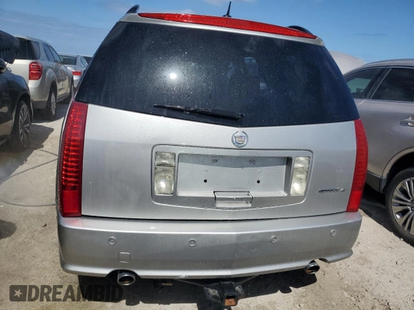 2007 Cadillac SRX with VIN 1GYEE63A270126704, listed as a Copart auction lot 76955114 with 142,364 mi miles and Salvage Title. Bid and sale history available at carsss.com. Image 6.