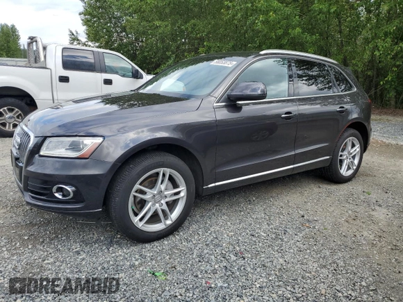 2015 Audi Q5 Premium Plus with VIN WA1LFAFP1FA008790, listed as a Copart auction lot 58053875 with 90,621 mi miles and Clean title. Bid and sale history available at DreamBid. Image 1.