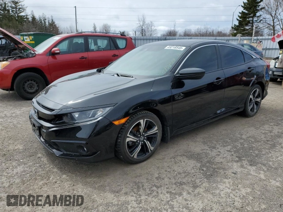 2021 Honda Civic Sport with VIN 2HGFC2F81MH006628, listed as a Copart auction lot 49218545 with Not Provided miles and Clean Title. Bid and sale history available at DreamBid. Image 1.