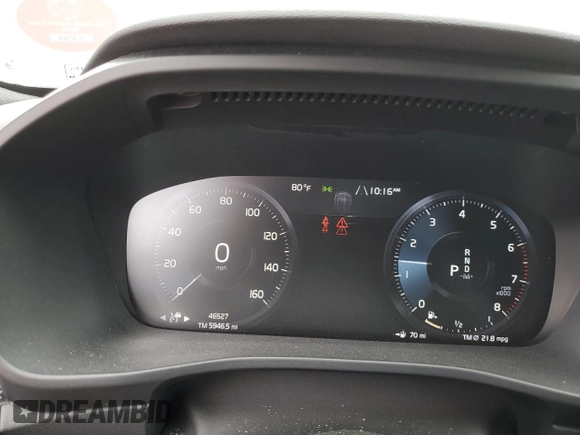 2019 Volvo XC40 Momentum z VIN YV4162XZ1K2009216, wystawiony jako Copart lot #87921575 z przebiegiem 46 527 mil mil oraz Nie do naprawy • Non repairable. Historia ofert i sprzedaży dostępna na DreamBid. Obrazek 9.