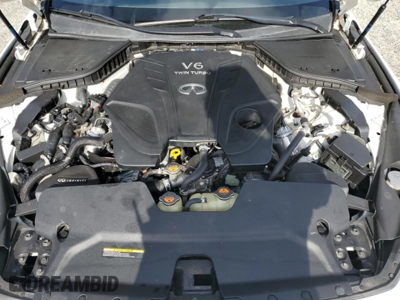 2019 Infiniti Q50 Luxe с VIN JN1EV7AR0KM592625, выставлен на аукционе Copart как лот 57175775 с пробегом 57 239 миль миль и Списание • Salvage title. История ставок и продаж доступна на DreamBid. Изображение 11.