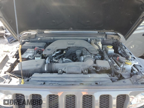2018 Jeep Wrangler Unlimited Sport S with VIN 1C4HJXDG7JW298738, listed as a Copart auction lot 49312355 with 69,983 mi miles and Salvage title. Bid and sale history available at DreamBid. Image 12.