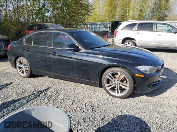 2012 BMW 3 Series 328i with VIN WBA3A5G58CNP17839, listed as a Copart auction lot 53376565 with Not Provided miles and Clean Title. Bid and sale history available at carsss.com. Image 4.